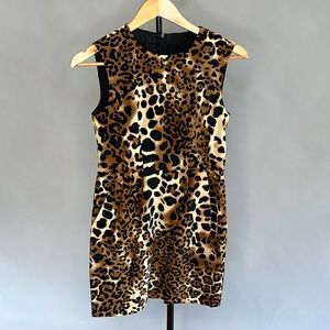 Nanette Lepore - Leopard Sheath Dress - Size 0